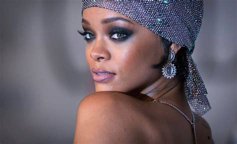 rihanna tits|Rihanna Naked: Photos of the Pop Star Baring All